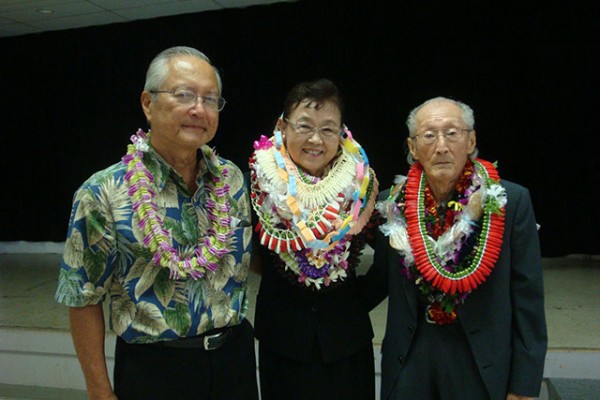 Francis Okano, Mrs. Saito, Rev. Saito