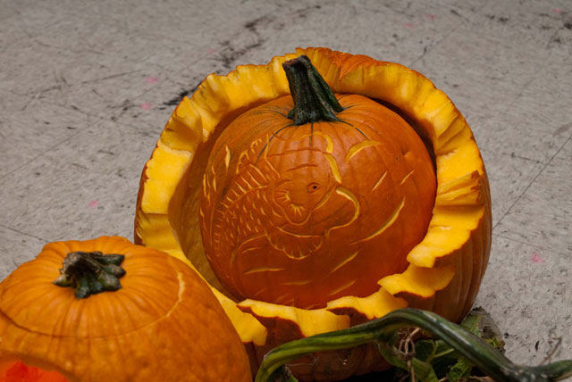 Carving artistry!