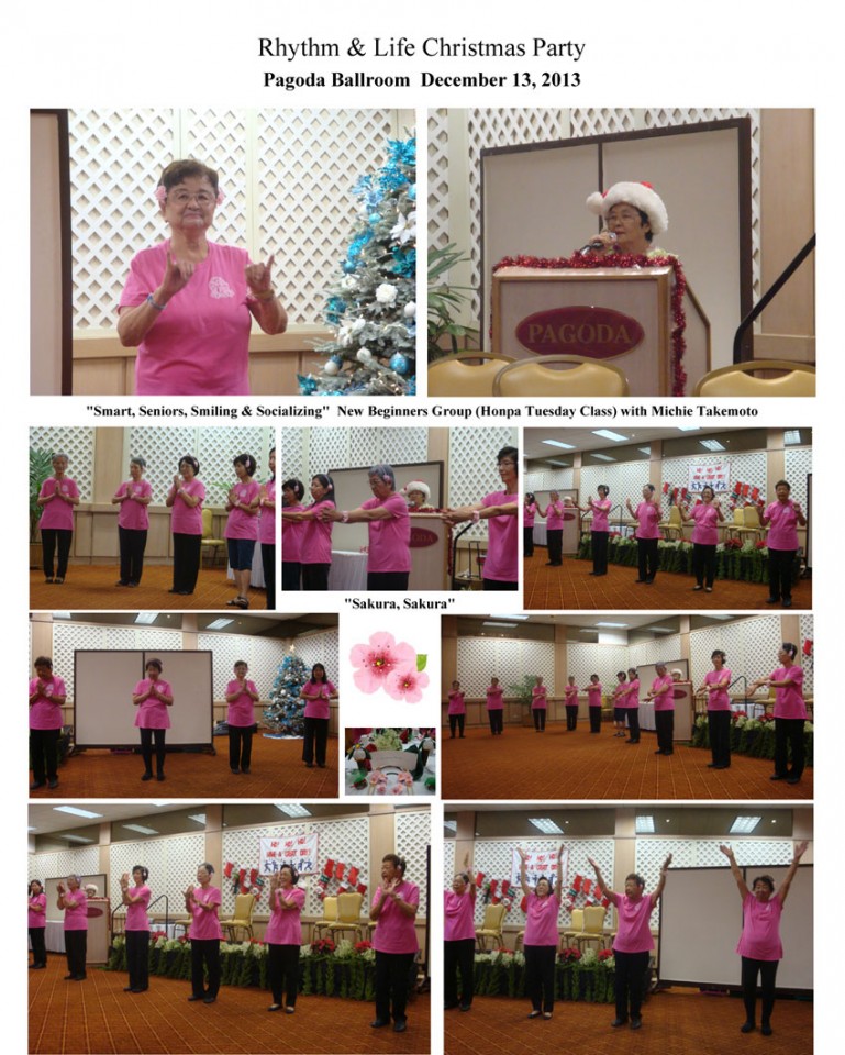 Rhythm and Life Christmas Party 2013 photo collage