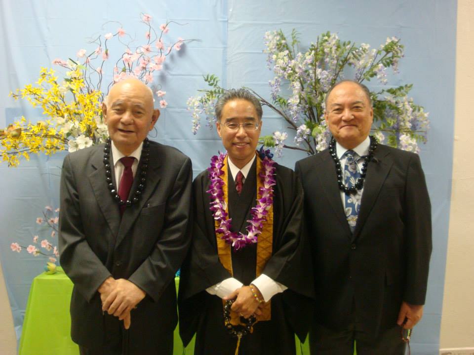 Bishops Chikai Yosemori, Eric Matsumoto, and Thomas Okano