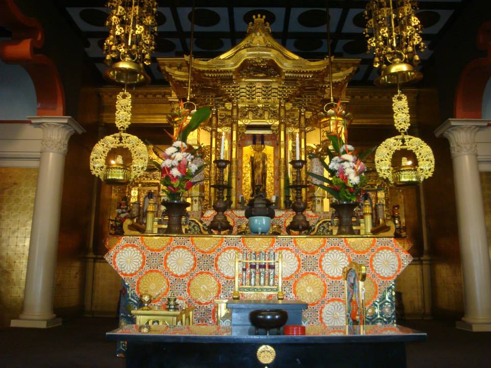 The altar at the 125th Anniversary Service