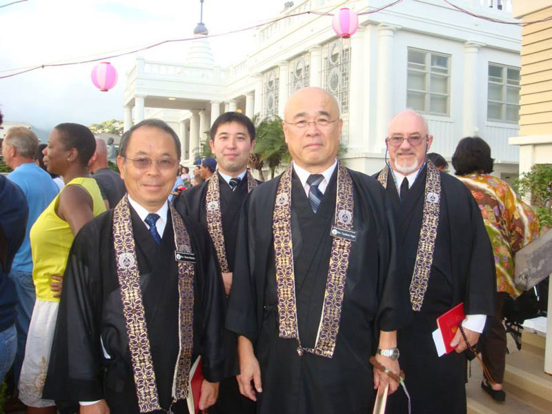 Betsuin ministers at Obon 2014