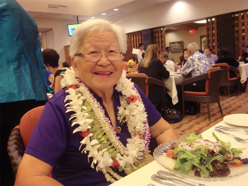LOW 2014 – Hawaii Betsuin BWA President Fujiko Motobu