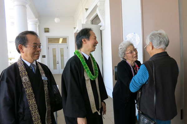 Mark and Alice Unno with Rimban Muneto and Connie Fukumoto