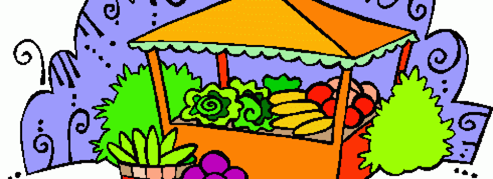 Vegetable Stand clip art