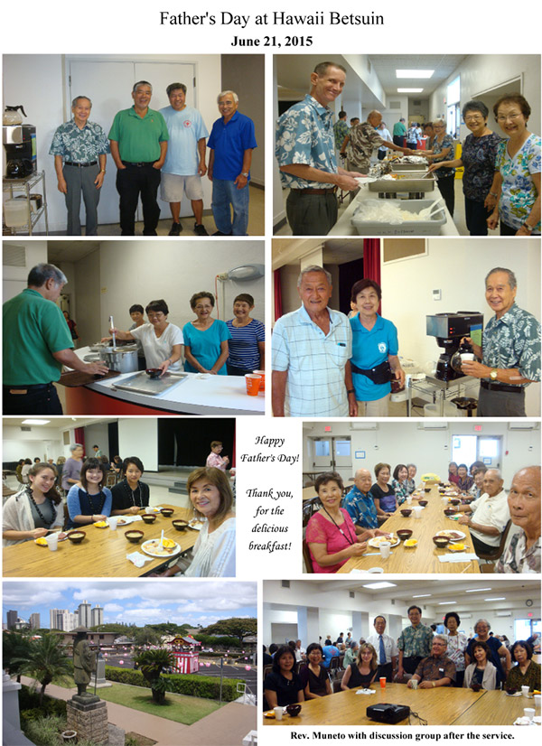 Father’s Day 2015 at Hawaii Betsuin
