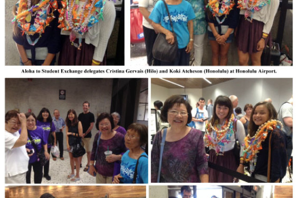 BWA sends off student delegates to Kyoto, July 2015