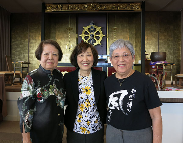 Rose Nakamura, Frances Kakugawa, and Ruth Tokumi
