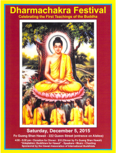 Dharmachakra Festival Poster