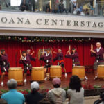 Betsuin taiko players at Ala Moana Center Stage