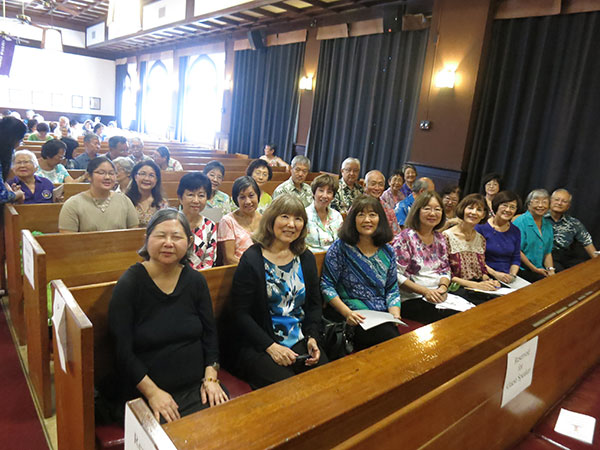Betsuin Choir at HBC Service 2017