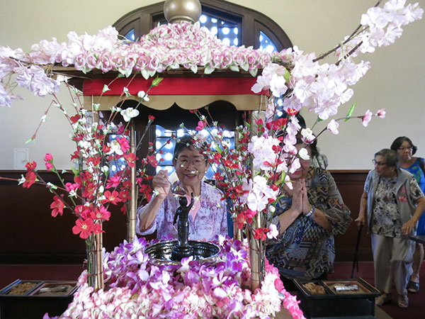 Hanamido at 2017 Hawaii Buddhist Council Buddha Day service