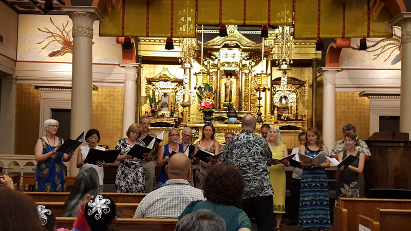 Calvary by the Sea Choir sings “Imagine” – Peace Day Interfaith 2017