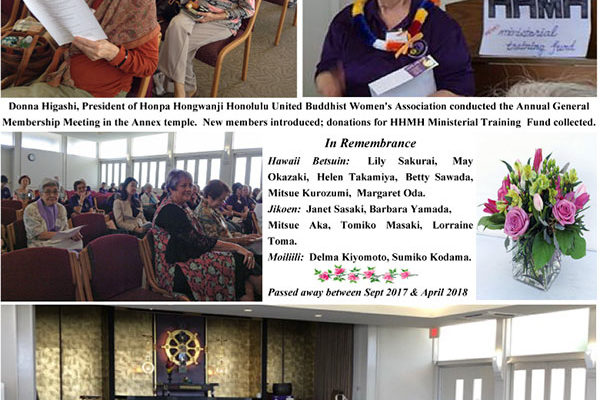 collage of photos from the BWA membership meeting on Eshinni/Kakushinni Day