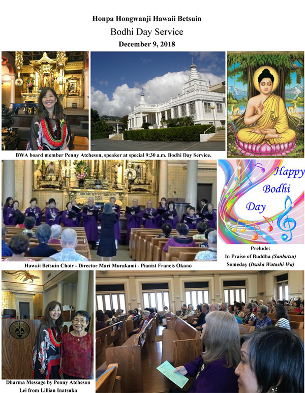 Bodhi Day Service 2018