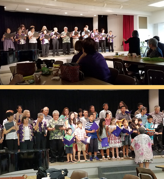 Betsuin and Dharma School choirs perform at MusicFest 2019