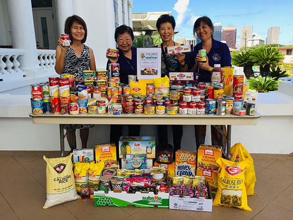 Food drive: Mahalo for your support!