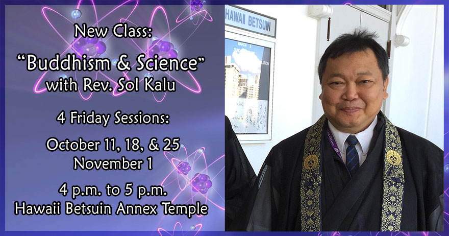 Rev. Kalu Buddhism & Science Class header