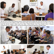 image collage, Chef Paul Onishi presentation October 2019