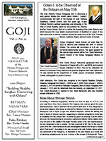 Goji newsletter, May 2022 (thumbnail image)