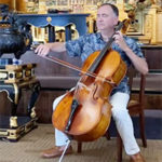 Udi Bar-David plays cello in the hondo