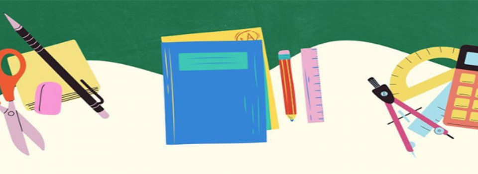school supplies drive header