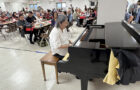 Choir Director Mari Murakami plays an original composition (2025 New Year’s Party)