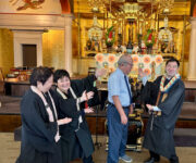 A variation on a well-liked “ta da!” social media post highlighting retired minister Rev. Ryoso Toshima (Gotan-e 2025)