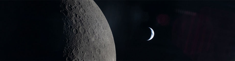 Moon and Earth align in the same frame. PC: NASA, April 6, Artemis II mission